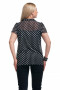 Блуза "Олси" 1610004/2 ОЛСИ (Горох черная)