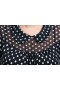 Блуза "Олси" 1610004/2 ОЛСИ (Горох черная)