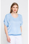 Блуза "Лина"4140 (Голубой)