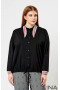 Блуза "Лина" 4181 (Черный)