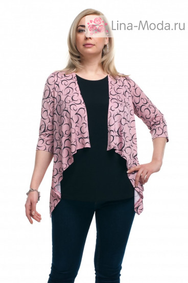 Блуза "Олси" 1610006/3 ОЛСИ (Розовый)