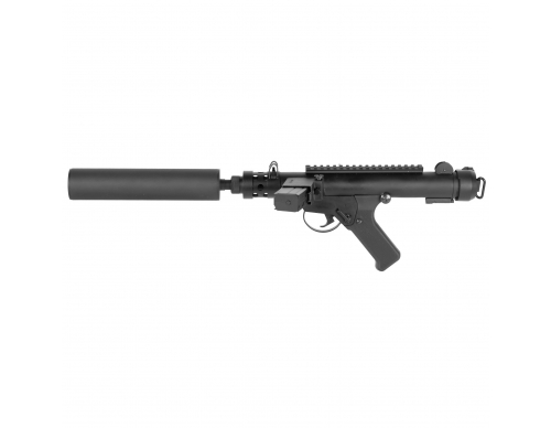Страйкбольный пистолет-пулемёт (S&T) Sterling MK7 with Suppressor Full Metal AEG
